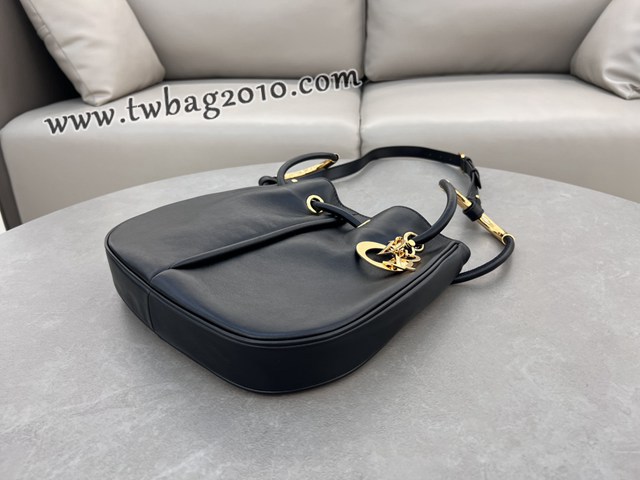 Dior专柜新款迪奥顶级原单黑色牛皮Nolita手袋手提肩背斜挎女包 djfk1036
